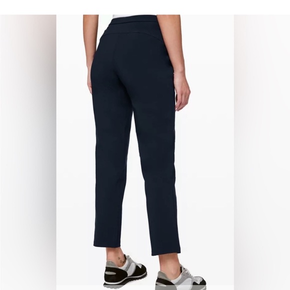 LULULEMON ON THE MOVE PANTS BLACK SIZE 6 - Picture 5 of 9